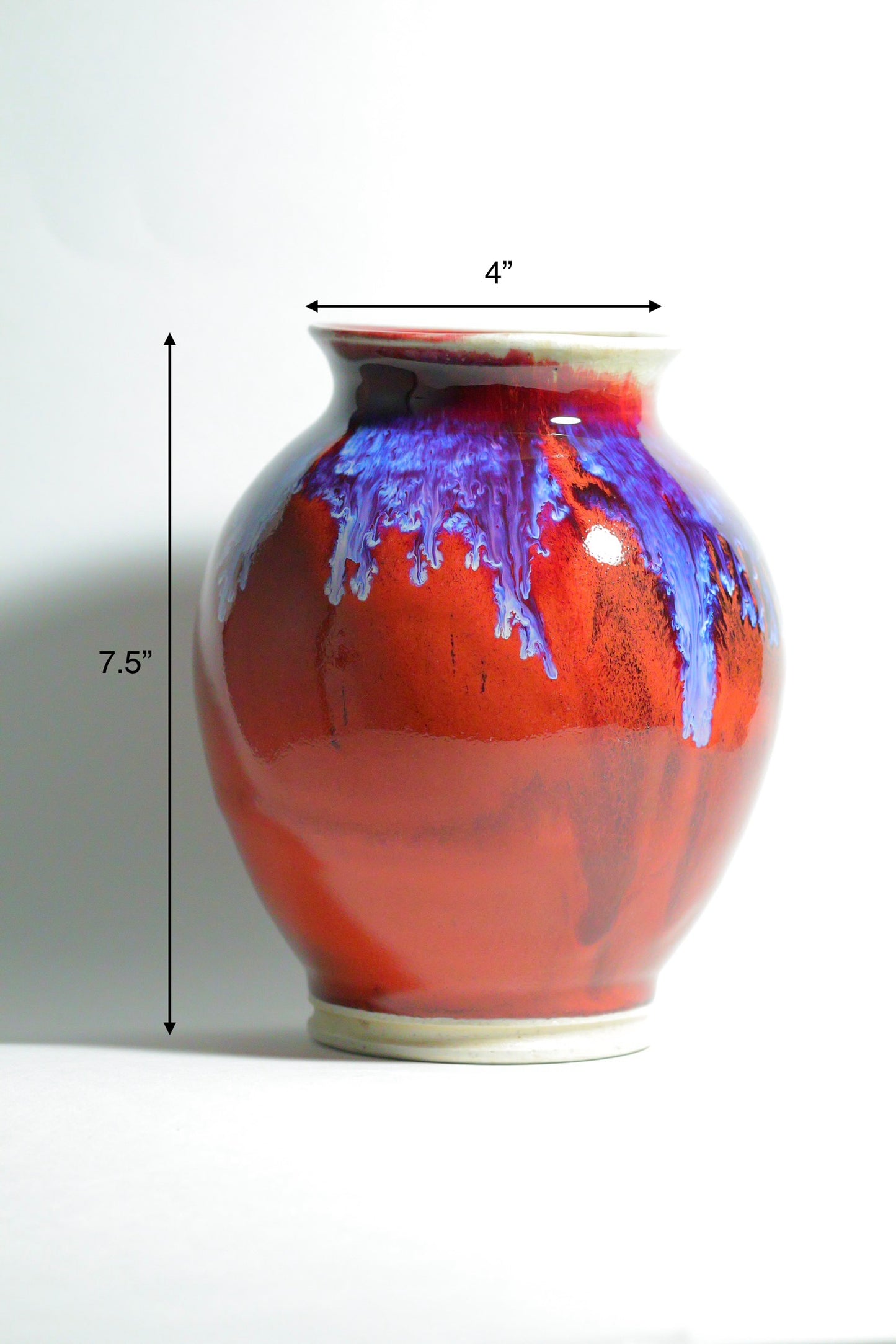 7.5 inch tall Vase